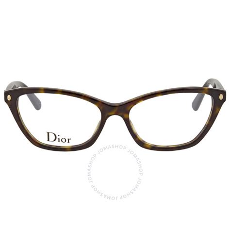 Dior Demo Cat Eye Ladies Eyeglasses CD3225 WHW 53.